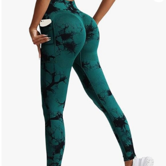 Pants - Seamless High Waisted Tummy Control Butt Lifting Leggings Size XL
